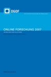 Online-Forschung 2007